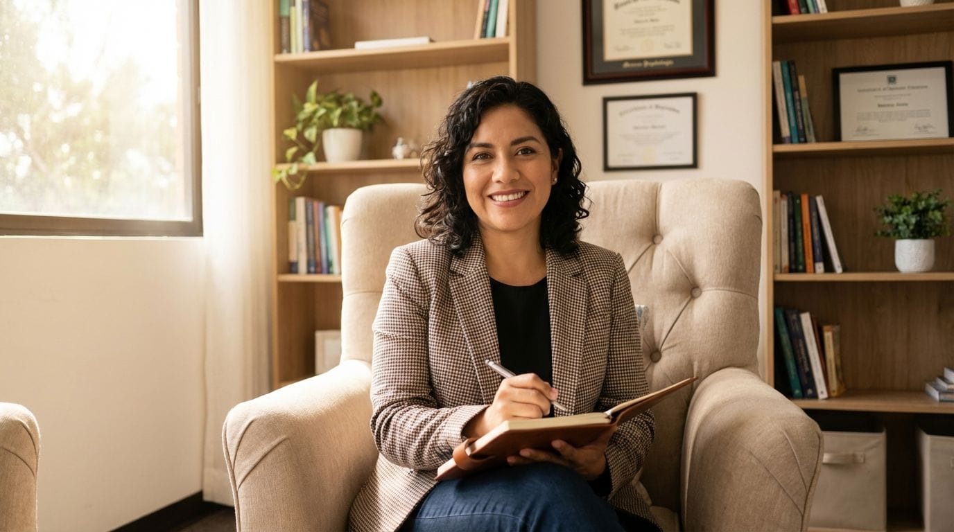 Profesionista independiente en consultorio